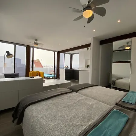 Apartamento Sunshine Penthouse Mit Meerblick Und Terrasse