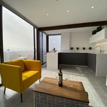Sunshine Penthouse Mit Meerblick Und Terrasse Διαμέρισμα Cotillo